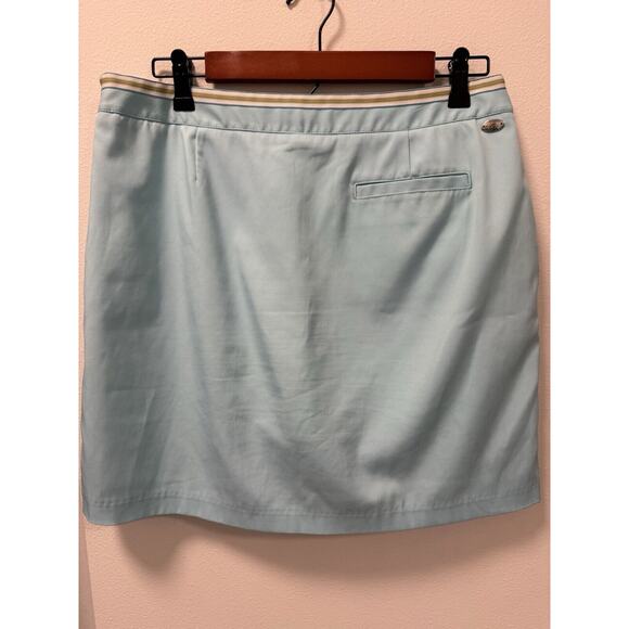 Greg Norman Teal Pocket Side Zip Golf Tennis Skort Women Size 8‎ - Picture 2 of 14